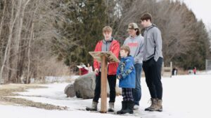 North Woods story walk